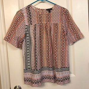 J. Crew - short sleeve blouse